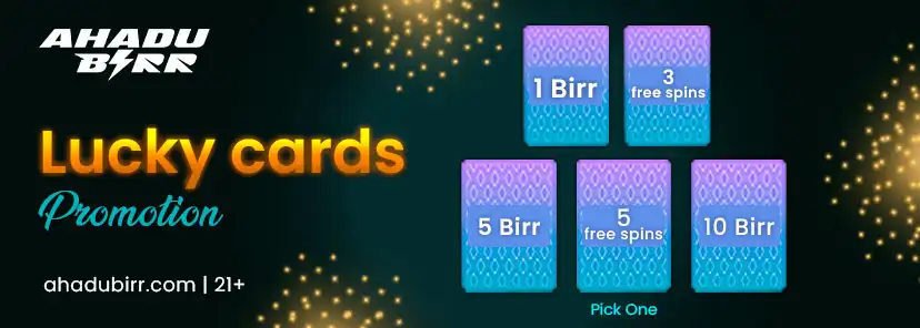 AhaduBirr - lucky cards
